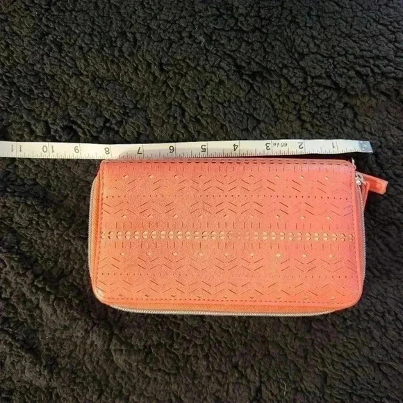 Corral and gold large wallet - Picture 5 of 10